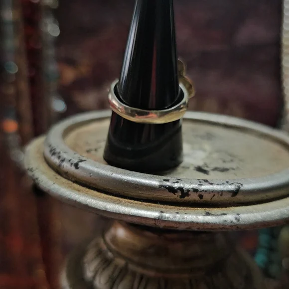 Sterling Bee Pearl Ring with Blue Accent - Women - Picture 7 of 7